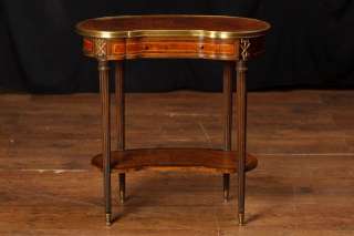 French Empire Kidney Side Cocktail Table  