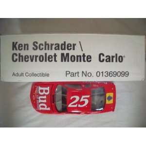  Ken Shrader/ Chevrolet Monte Carlo #25 Budweiser: Toys 