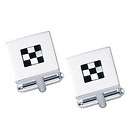 Colibri ACL040000 RACER ONYX & MOTHER PEARL CUFF LINks