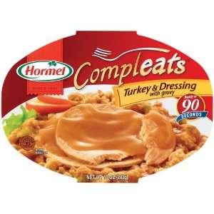   Microwavable Compleats Turkey & Dressing with Gravy 10 oz (Pack of 6