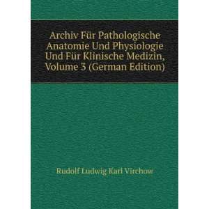   Medizin, Volume 3 (German Edition) Rudolf Ludwig Karl Virchow Books