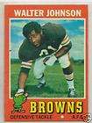 1971 TOPPS WALTER JOHNSON #104 CLEVELAND BROWNS  