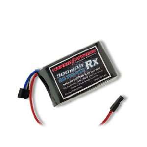   RC G6 Pro Lite RX 900mAh 2 Cell/2S 7.4V Lipo Battery: Toys & Games