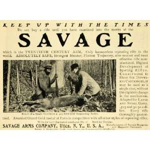  1902 Ad Savage Arms Company Deer Hunting 303 Caliber Rifle 