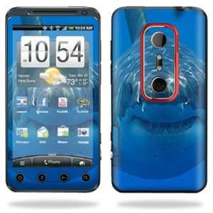   Cover for HTC Evo 3D 4G Cell Phone   Shark Cell Phones & Accessories