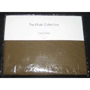   Klein King Cotton Bedskirt Deep Olive Color The Khaki Collection