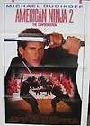 American Ninja 2 The Confrontation 1SH Movie Poster