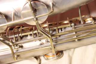 Conn 10M Tenor Saxophone Rolled Tone Holes SILVER WOW  