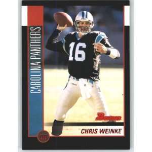  2002 Bowman #42 Chris Weinke   Carolina Panthers (Football 