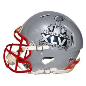 NFL New England Patriots Riddell 2011 Super Bowl XLVI Champions Helmet