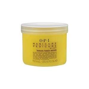  OPI Manicure Pedicure Lemon Tonic Scrub 25.4oz: Health 