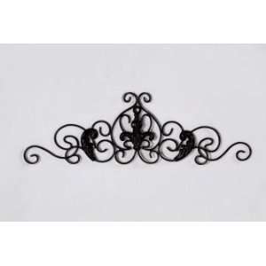  Tuscan Metal Wall Decor 14in: Home & Kitchen