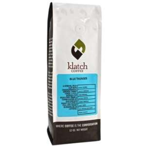 Klatch Coffee   Blue Thunder Blend Coffee Beans   2 lbs  