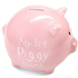   Lets Party By Stephan Baby My 1st Piggy Bank   Pink: Everything Else