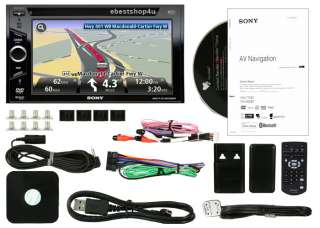 Sony XNV660BT A/V Receiver W/ Navigation 6.1” Touchscreen USA/Canada 