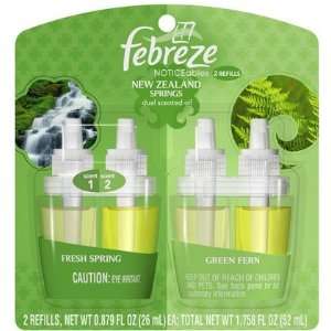 Febreze Noticeables Dual Scented Oil Refill New Zealand (Quantity of 4 