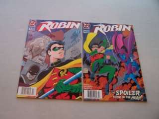 ROBIN COMICS #1 3 4 ROBIN III #2 DC COMIC BOOK LOT NM  