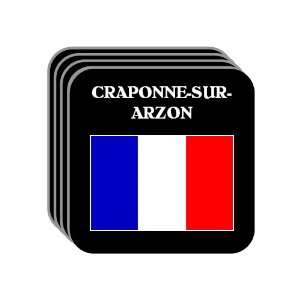  France   CRAPONNE SUR ARZON Set of 4 Mini Mousepad 