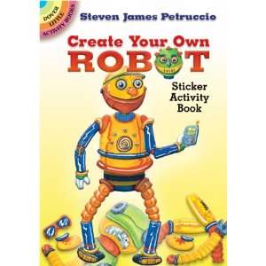    Little Activity Books: Create A Robot Stickers: Electronics