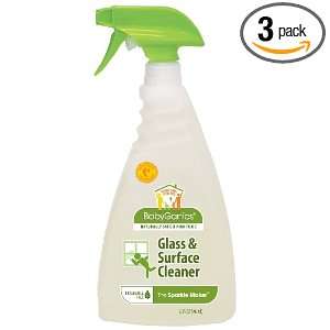 BabyGanics The Sparkle Maker Glass and Surface Cleaner, Unscented, 32 