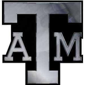    NCAA Texas A&M Aggies Chrome Auto Emblem Decal: Sports & Outdoors