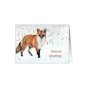  Red Fox From our corn field to yours Seasons Greetings 