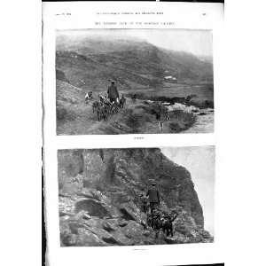  1901 Ynysfor Hunting Snowdon Croesor Hooton Hall Walker 