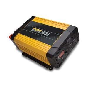 PowerDrive PowerDrive1500 DC to AC Power Inverter with USB Port & 3 AC 