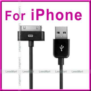 New Desktop Charger Cradle Docking+Cable Black iphone 4  