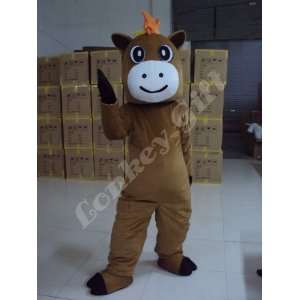  Horse Mascot Costume Fancy Dress Outfit EPE: Toys & Games