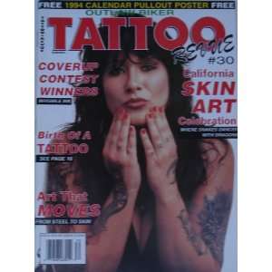  Outlaw Biker Tattoo Revue Magazine #30 Oct. 1993 