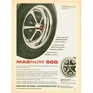    1965 Advertisement Magnum 500 Custom Wheel 