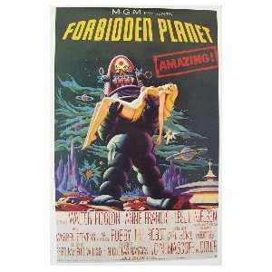  FORBIDDEN PLANET (REPRINT) Movie Poster