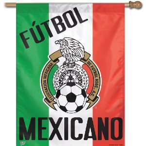  Wincraft Mexican National Soccer 27x37 Vertical Flag 
