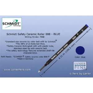  Schmidt 888 Fine Rollerball Refill   Blue Ink Office 