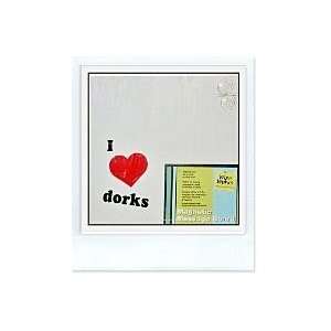  I LOVE DORKS   Magnetic Dry Erase Board (11.5 x 11.5 