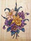 CYNTHIA HART PANSIES FLOWER BOUQUET Rubber Stamp Floral  