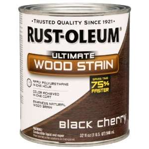   260152 Ultimate Wood Stain, Quart, Black Cherry