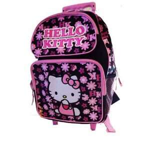  Hello Kitty Large Rolling BackPack   Sario Hello Kitty 