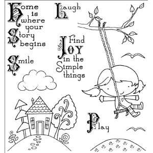  Darcies Cling Mounted Rubber Stamps Simple Joy