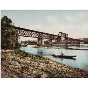  Reprint Wisconsin River near Merrimac 1902