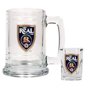  Real Salt Lake Beer Mug & Shot Glass Set: Sports 