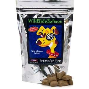  Wild Side Salmon Salmon Crunchy 3 Oz. Dog Treats Pet 
