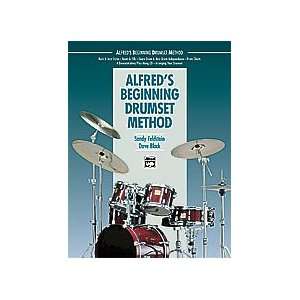  Alfreds Beginning Drumset Method Book & CD Musical 