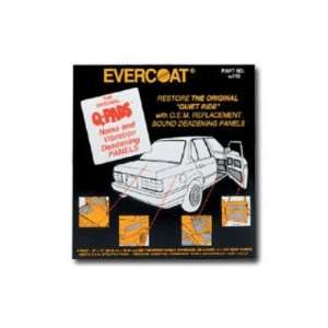   Evercoat (FIB116) Q Pads Sound Deadener 12 x 12 6/pk