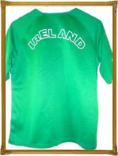 IRELAND EIRE IRISH JERSEY LARGE BOYS RUGBY SHIRT 88/86cm  