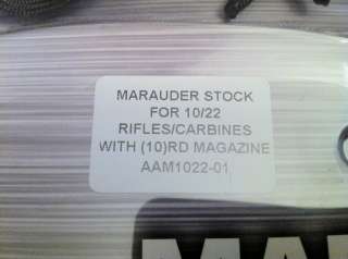 Promag Archangel Marauder Stock Kit for Ruger 10/22 10 round 22lr G36