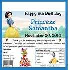 Snow White Candy Wrappers/Birth​day Party Supplies