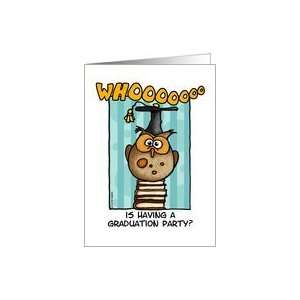  whooooo is having a graduation party? Card: Toys & Games
