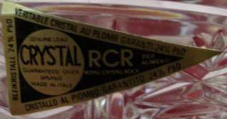 ROYAL CRYSTAL ROCK cry LONDON pattern CORDIAL Glass  